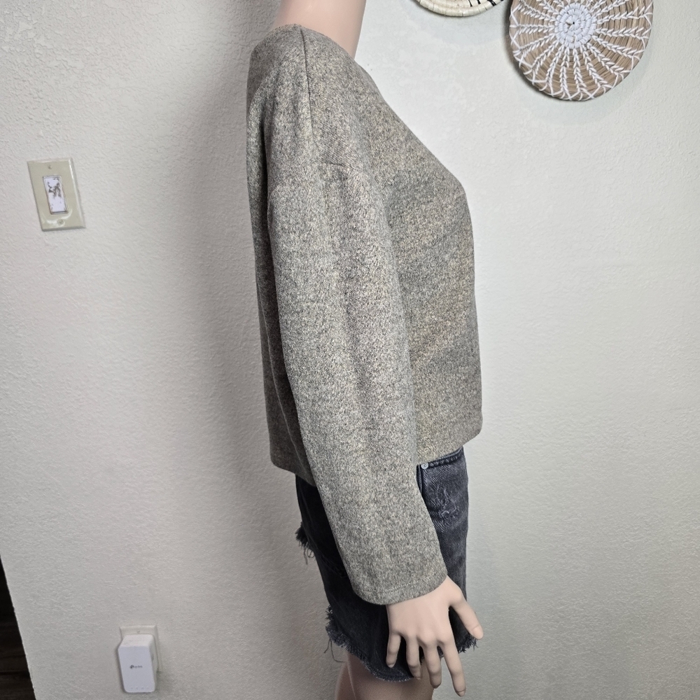 Zara Women Brown Soft  Sweatshirt Size Small - Picture 5 of 11